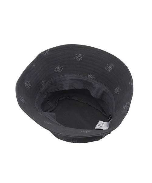 ANDGEEBEE（アンジービー）の「UNISEX 総柄ツイルバケハ（ハット・レディース・ブルー/チャコールグレー・FREE）」の14枚目の写真