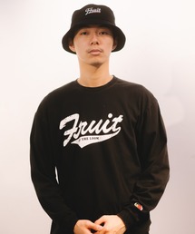 BLACK PRINT L/S TEE / ロンT / 半袖 / 前面 / プリント / カジュアル / ユニセックス