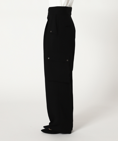 journal standard L'essage（ジャーナルスタンダードレサージュ）の「バックサテンカーゴパンツ（カーゴパンツ・レディース・ブラック/ブラウン・36/38）」の10枚目の写真