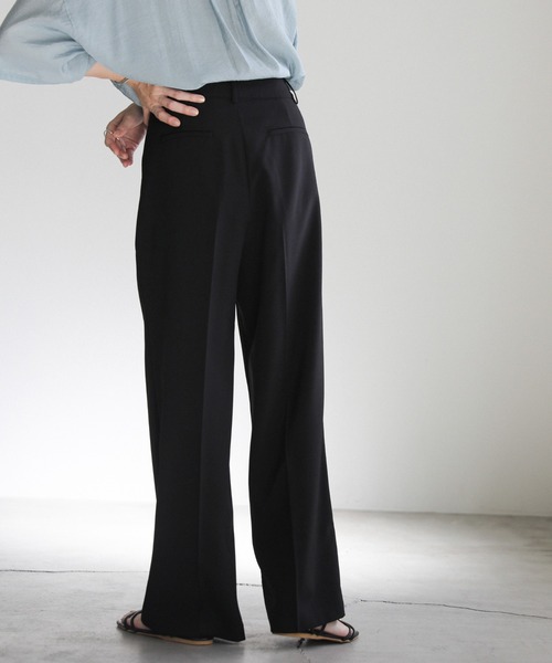 select MOCA（セレクトモカ）の「ハイウエストポケットデザインスラックス（スラックス・レディース・アイボリー/ブラック/グレー・SMALL/MEDIUM）」の22枚目の写真