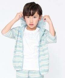 BRANSHES | 【ペア/お揃い】マルチボーダーツイードパーカー(パーカー)