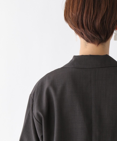 LEPSIM（レプシィム）の「リネンライクテーラードジャケット　192598（その他アウター・レディース・ブラック/オリーブ/ベージュ・FREE）」の20枚目の写真
