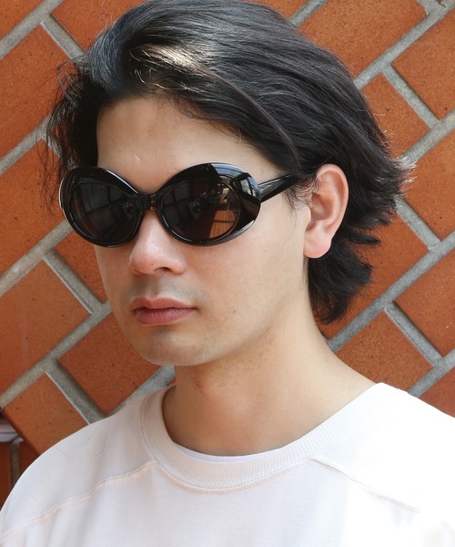 8(eight)(エイト)の「ビッグフレームサングラス(サングラス・メンズ・グリーン/ホワイト/ブラック・FREE)」の10枚目の写真