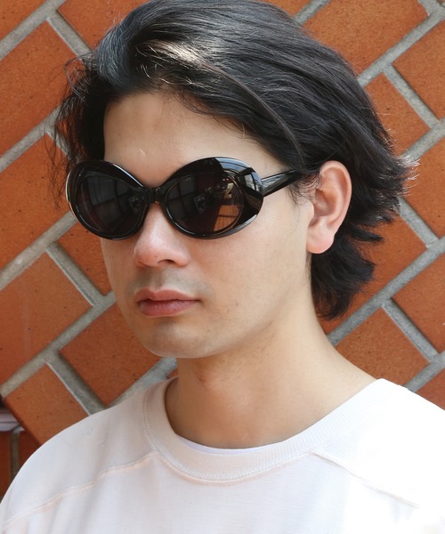 8(eight)(エイト)の「ビッグフレームサングラス(サングラス・メンズ・グリーン/ホワイト/ブラック・FREE)」の9枚目の写真