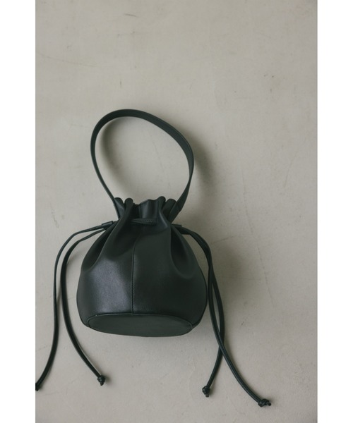 STYLEMIXER（スタイルミキサー）の「ランタンフォルムバッグ（ショルダーバッグ・レディース・ブラック/ベージュ・FREE）」の8枚目の写真