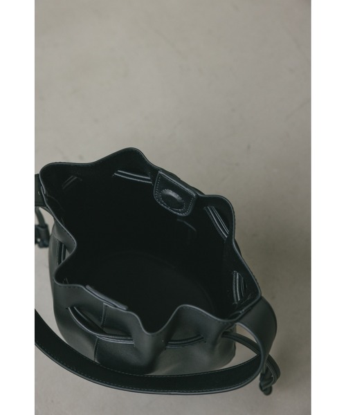 STYLEMIXER（スタイルミキサー）の「ランタンフォルムバッグ（ショルダーバッグ・レディース・ブラック/ベージュ・FREE）」の10枚目の写真