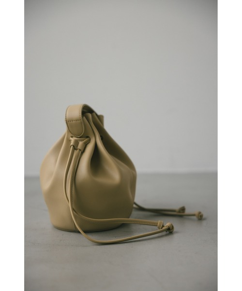 STYLEMIXER（スタイルミキサー）の「ランタンフォルムバッグ（ショルダーバッグ・レディース・ブラック/ベージュ・FREE）」の14枚目の写真