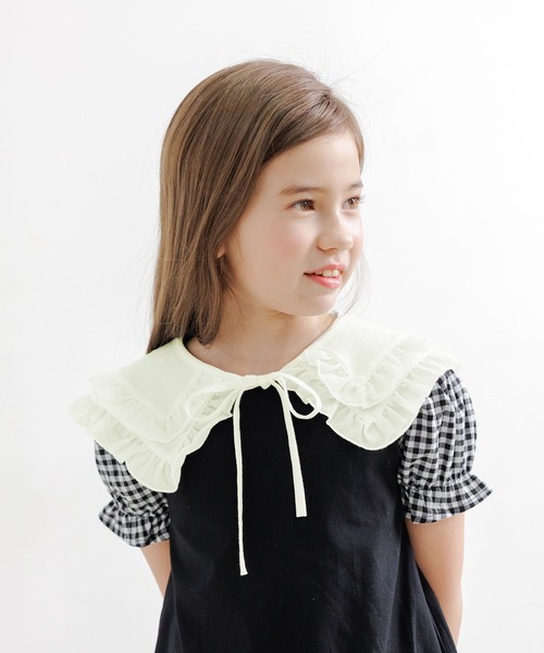 Bee des Bee（ビーデスビー）の「付け襟（付け襟・キッズ・ホワイト・フリー）」の4枚目の写真