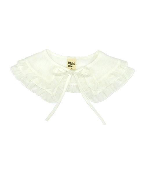 Bee des Bee（ビーデスビー）の「付け襟（付け襟・キッズ・ホワイト・フリー）」の2枚目の写真