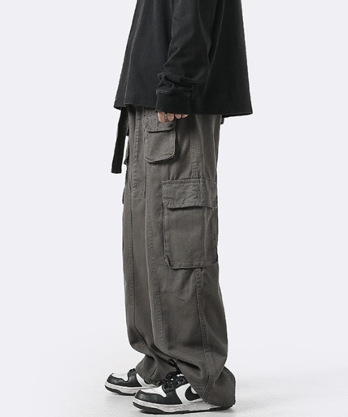 VIBGYOR(ヴィブジョー)の「【 B'day / ビーデー 】ルーズフィットヴィンテージカーゴパンツ(カーゴパンツ・メンズ・グレー/ブラック・X-LARGE/LARGE/MEDIUM)」の17枚目の写真