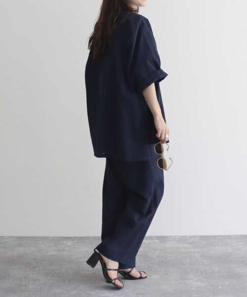 fredy emue（フレディエミュ）の「【fredy emue】レースパンツ（その他パンツ・レディース・オフホワイト/ネイビー・38）」の11枚目の写真