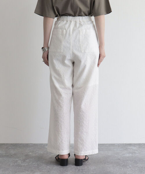 fredy emue（フレディエミュ）の「【fredy emue】レースパンツ（その他パンツ・レディース・オフホワイト/ネイビー・38）」の18枚目の写真