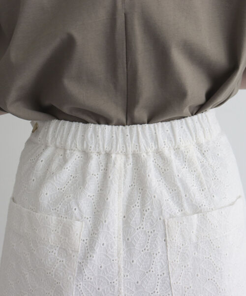 fredy emue（フレディエミュ）の「【fredy emue】レースパンツ（その他パンツ・レディース・オフホワイト/ネイビー・38）」の20枚目の写真