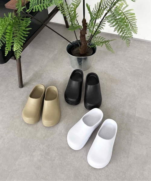 sedacle（セダクル）の「クロッグサンダル（サンダル・メンズ・ブラック/ホワイト/ベージュ・X-SMALL/SMALL/MEDIUM/LARGE/X-LARGE）」の5枚目の写真