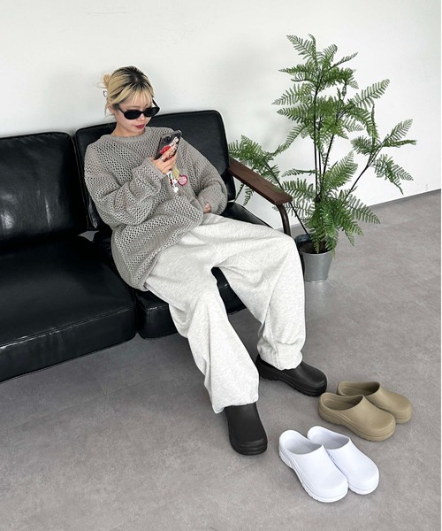 sedacle（セダクル）の「クロッグサンダル（サンダル・メンズ・ブラック/ホワイト/ベージュ・X-SMALL/SMALL/MEDIUM/LARGE/X-LARGE）」の8枚目の写真