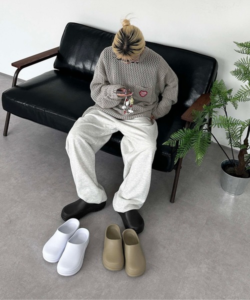 sedacle（セダクル）の「クロッグサンダル（サンダル・メンズ・ブラック/ホワイト/ベージュ・X-SMALL/SMALL/MEDIUM/LARGE/X-LARGE）」の9枚目の写真
