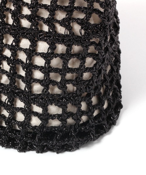 LEPSIM(レプシィム)の「シャイニーカラーニットバッグ 176626(ハンドバッグ・レディース・ゴールド/ブラック/シルバー・ONE SIZE)」の20枚目の写真