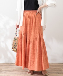 URBAN RESEARCH Sonny Label | カットジャガードリーフ柄スカート(スカート)