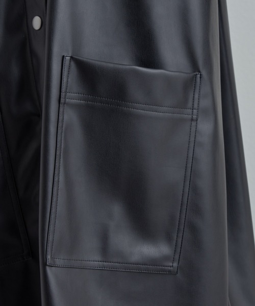 COLONY 2139（コロニートゥーワンスリーナイン）の「フェイクレザーカバーオール（カバーオール・レディース・ブラック・FREE）」の20枚目の写真