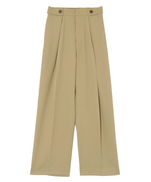 LAGUNAMOON(ラグナムーン)の「サイドタックパンツ(スラックス・レディース・ブラック/ベージュ・SMALL/MEDIUM)」の12枚目の写真