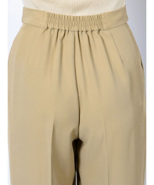 LAGUNAMOON(ラグナムーン)の「サイドタックパンツ(スラックス・レディース・ブラック/ベージュ・SMALL/MEDIUM)」の16枚目の写真