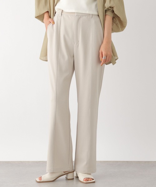 LEPSIM（レプシィム）の「ヨクノビセミフレアパンツ　184043（その他パンツ・レディース・ブラック/グレイッシュベージュ/ブラウン・MEDIUM/LARGE）」の3枚目の写真