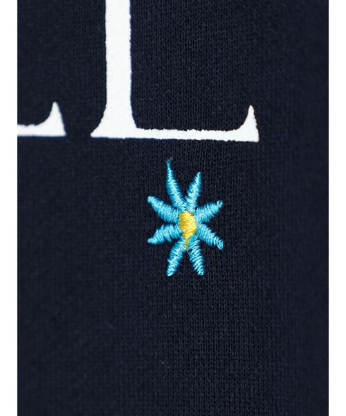 AMERICAN HOLIC(アメリカンホリック)の「Flower刺繍ミニ裏毛プルオーバー(Tシャツ/カットソー・レディース・ネイビー/アイボリー・M/L)」の22枚目の写真