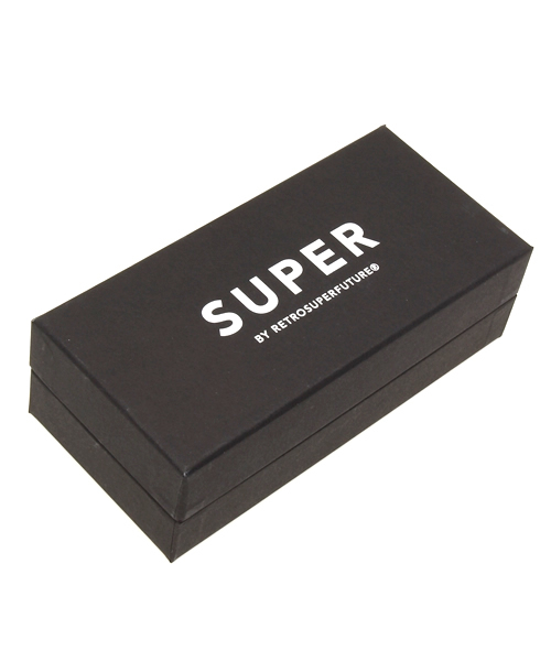 SUPER BY RETROSUPERFUTURE（スーパー バイ レトロスーパーフューチャー）の「SUPER BY RETROSUPERFUTURE 『PEOPLE BLACK』サングラス（サングラス・レディース・ブラック・FREE）」の3枚目の写真