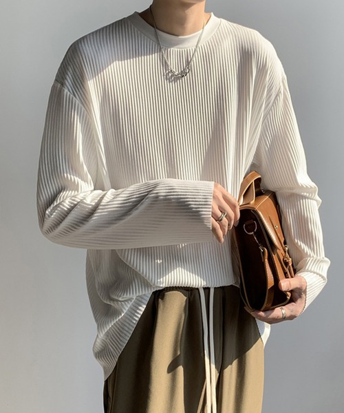 aimoha(アイモハ)の「aimoha mens シックカジュアルTシャツ(Tシャツ/カットソー・メンズ・グリーン/ホワイト・LARGE/X-LARGE/MEDIUM/XX-LARGE)」の9枚目の写真
