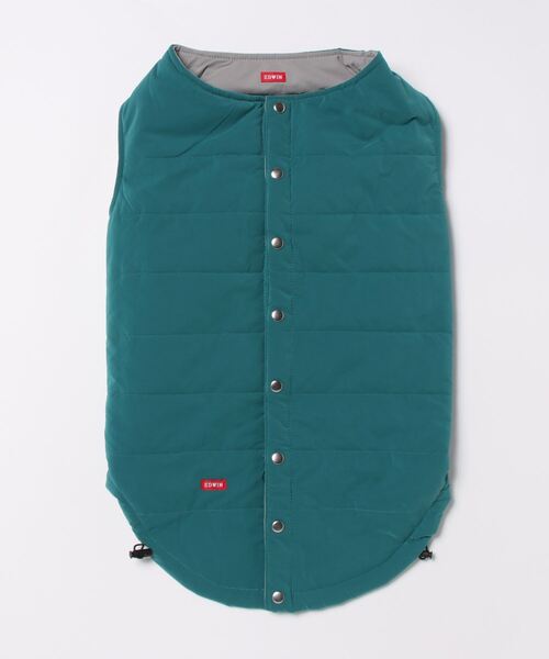 EDWIN（エドウィン）の「EDWIN/スムースタッチリバーシブルベスト大型犬サイズ（ペットウェア・メンズ・レッド/グリーン・XXL/XXXL/XL）」の2枚目の写真