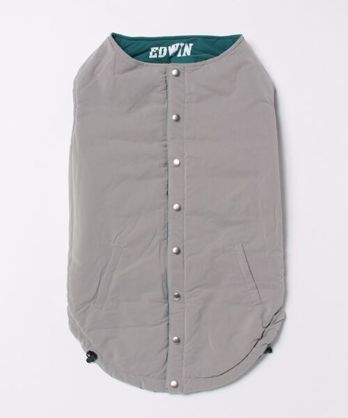 EDWIN（エドウィン）の「EDWIN/スムースタッチリバーシブルベスト大型犬サイズ（ペットウェア・メンズ・レッド/グリーン・XXL/XXXL/XL）」の5枚目の写真