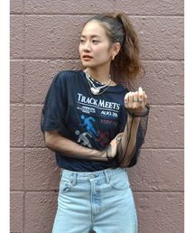 Ungrid | チュールショートロングスリーブTee(Tシャツ/カットソー)