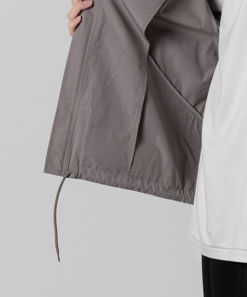 ATTACHMENT（アタッチメント）の「CO/NY ウェザークロス MK3ジャケット / CO/NY WEATHER CLOTH MK3 JACKET（ミリタリージャケット・メンズ・ブラック/グレー系・2/1/3）」の14枚目の写真