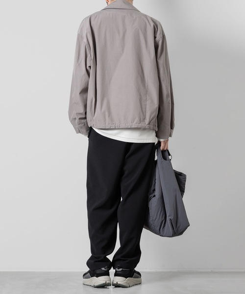 ATTACHMENT（アタッチメント）の「CO/NY ウェザークロス MK3ジャケット / CO/NY WEATHER CLOTH MK3 JACKET（ミリタリージャケット・メンズ・ブラック/グレー系・2/1/3）」の16枚目の写真