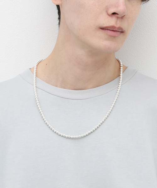 JOURNAL STANDARD（ジャーナルスタンダード）の「【INDIANJEWELRY / インディアンジュエリー】NAVAJO PEARL 5mm*23nch SHINY（ネックレス・メンズ・その他・FREE）」の8枚目の写真