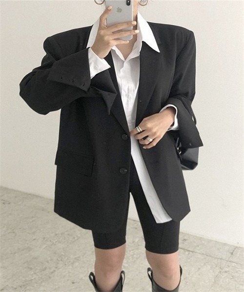 FREE STYLISTS(フリー スタイリスト)の「ロングスリーブシャツ(シャツ/ブラウス・レディース・ブルー/ホワイト・FREE)」の20枚目の写真
