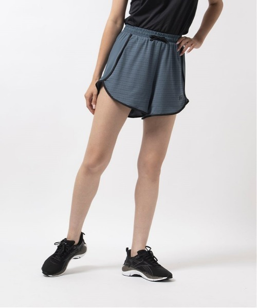 Reebok(リーボック)の「ウーブン ショーツ / Woven Short(その他パンツ・レディース・ブラック/マルーン/ブルー系その他・X-LARGE/MEDIUM/LARGE/SMALL/X-SMALL/XX-LARGE)」の1枚目の写真