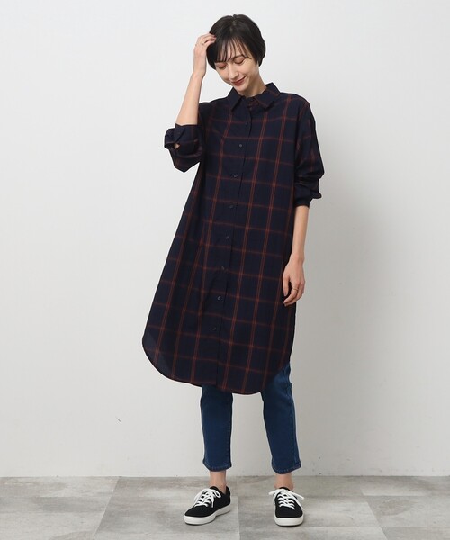 SHOO・LA・RUE（シューラルー）の「◆あったか裏起毛 ストレッチ デニムスキニー【SHOO WARM】（デニムパンツ・レディース・ネイビー/ブルー系その他・03/04/05/10/01/02）」の9枚目の写真
