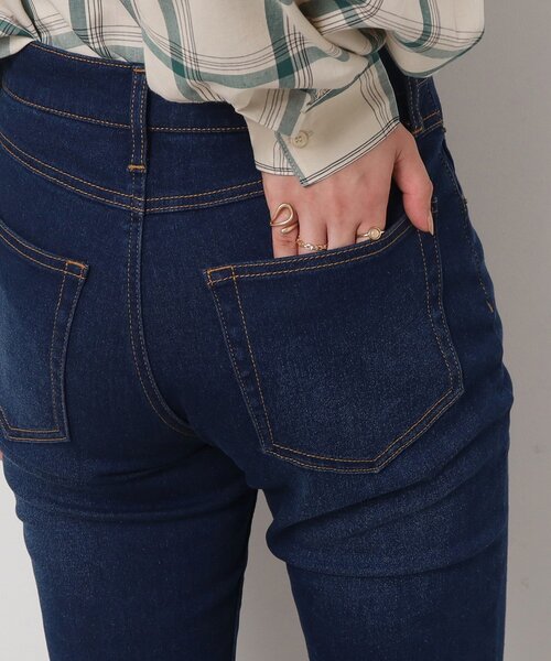 SHOO・LA・RUE（シューラルー）の「◆あったか裏起毛 ストレッチ デニムスキニー【SHOO WARM】（デニムパンツ・レディース・ネイビー/ブルー系その他・03/04/05/10/01/02）」の18枚目の写真