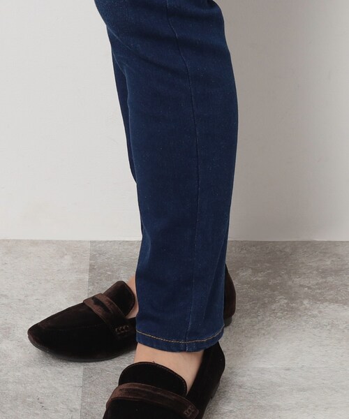 SHOO・LA・RUE（シューラルー）の「◆あったか裏起毛 ストレッチ デニムスキニー【SHOO WARM】（デニムパンツ・レディース・ネイビー/ブルー系その他・03/04/05/10/01/02）」の19枚目の写真