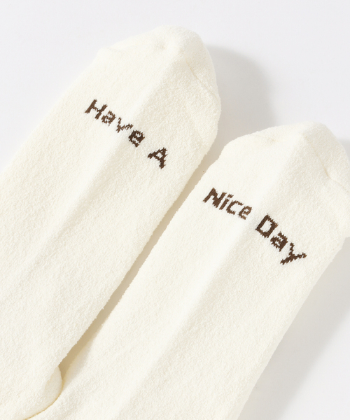 JOINT WORKS(ジョイントワークス)の「【ROSTER SOX/ロスターソックス】 PEACE(ソックス/靴下・メンズ・ベージュ/ホワイト/チャコールグレー・SMALL/MEDIUM)」の6枚目の写真