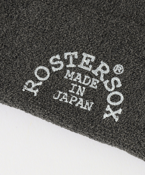 JOINT WORKS(ジョイントワークス)の「【ROSTER SOX/ロスターソックス】 PEACE(ソックス/靴下・メンズ・ベージュ/ホワイト/チャコールグレー・SMALL/MEDIUM)」の12枚目の写真