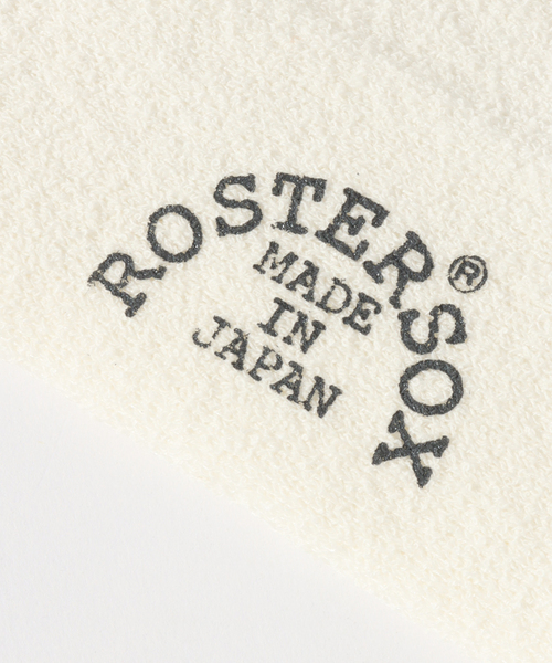 JOINT WORKS(ジョイントワークス)の「【ROSTER SOX/ロスターソックス】 PEACE(ソックス/靴下・メンズ・ベージュ/ホワイト/チャコールグレー・SMALL/MEDIUM)」の13枚目の写真