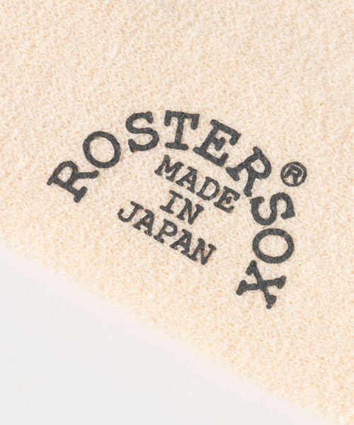 JOINT WORKS(ジョイントワークス)の「【ROSTER SOX/ロスターソックス】 PEACE(ソックス/靴下・メンズ・ベージュ/ホワイト/チャコールグレー・SMALL/MEDIUM)」の14枚目の写真