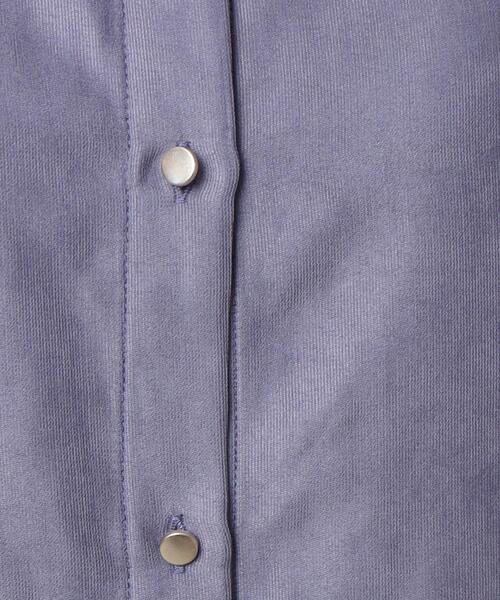 DRESKIP(ドレスキップ)の「◆【前後2WAY】細コーデュロイ バンドカラーブラウス(シャツ/ブラウス・レディース・ブルー/ブラック/ライトベージュ・03/04/02)」の13枚目の写真