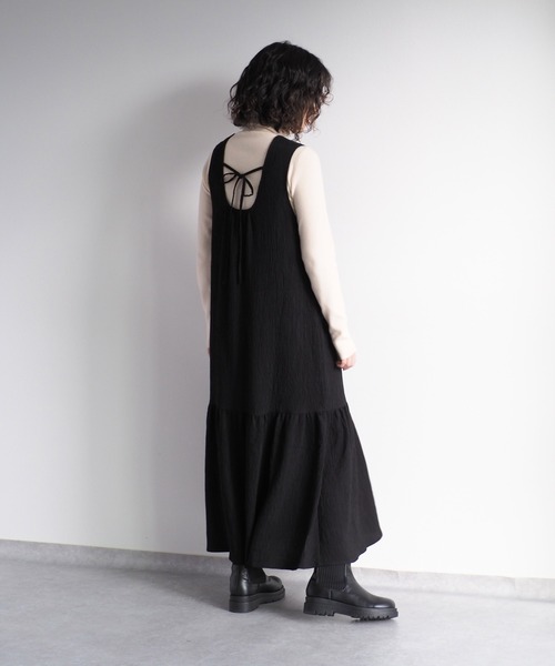 cepo(セポ)の「モチモチシンプルタートルネック(ニット/セーター・レディース・オフホワイト/グレー/オレンジ/ブラック・M)」の7枚目の写真