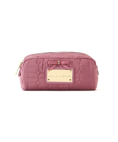 JILL by JILL STUART（ジルバイジルスチュアート）の「キルティングポーチ（ポーチ・レディース・ピンク系その他2/パープル系その他/ブラック・FREE）」の5枚目の写真
