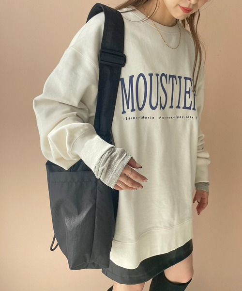 LOWRYS FARM（ローリーズファーム）の「ハッスイポケツキキンチャクショルダー　983902（ショルダーバッグ・レディース・アイボリー/ブラック・FREE）」の5枚目の写真