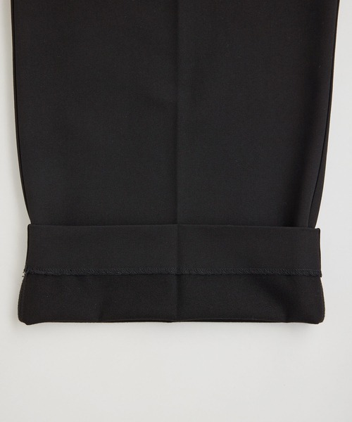 ROPE' PICNIC（ロペピクニック）の「裏起毛ワイドパンツ/アンチピリング・シワになりにくい（その他パンツ・レディース・ライトグレー/ブラック・40/38/36）」の22枚目の写真