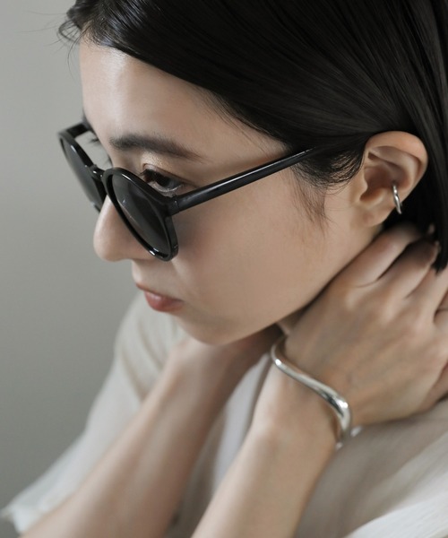 select MOCA(セレクトモカ)の「ボストンサングラス(サングラス・レディース・ライトグレー/ブラック・FREE)」の10枚目の写真